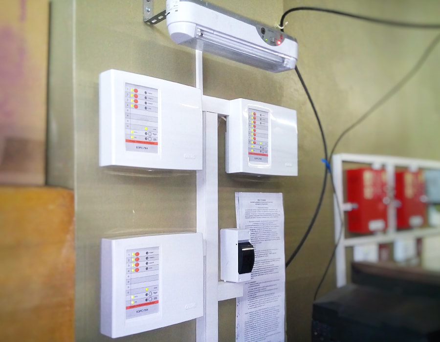 Установка системы пожарной сигнализации на электрической подстанции №51 АО «ВК РЭК»